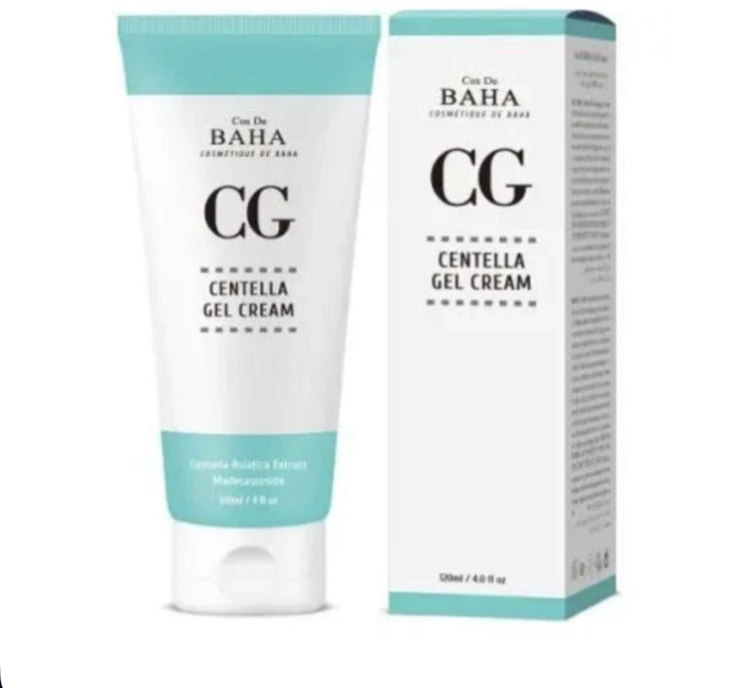 Гель-крем для обличчя з центелою Cos De Baha Centella Gel Cream (CG) 120ml