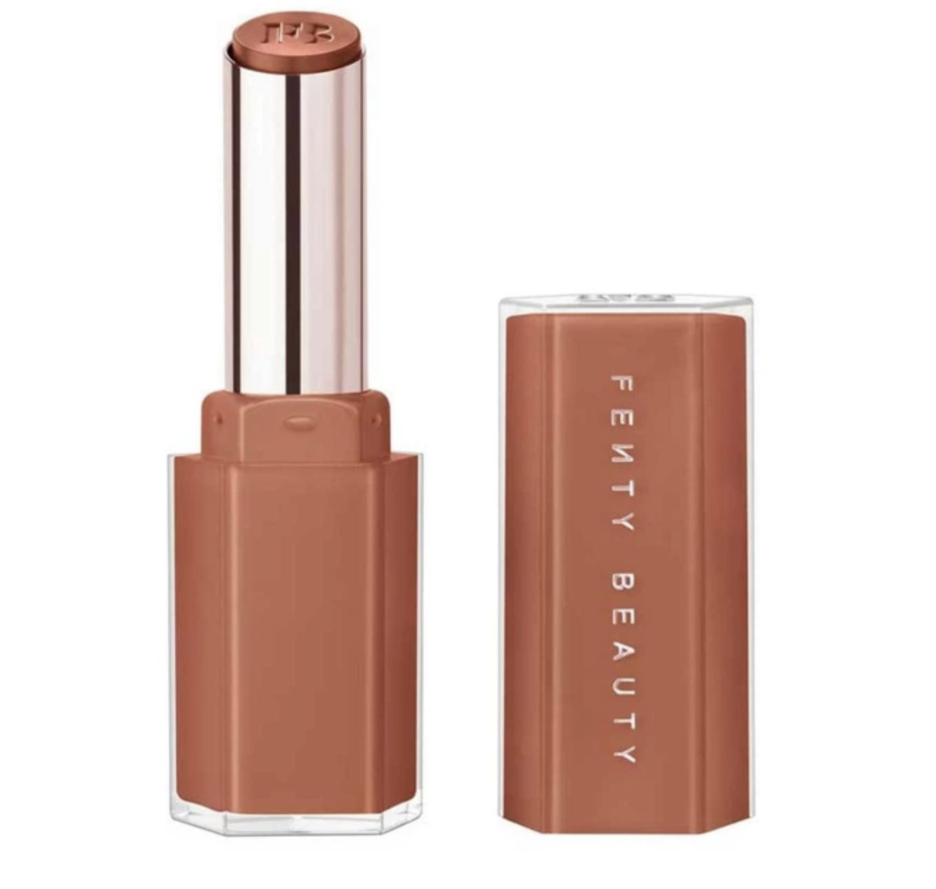 Глянцева помада для губ Fenty Beauty High-Shine Gloss Stick у відтінку Fenty Glow 03