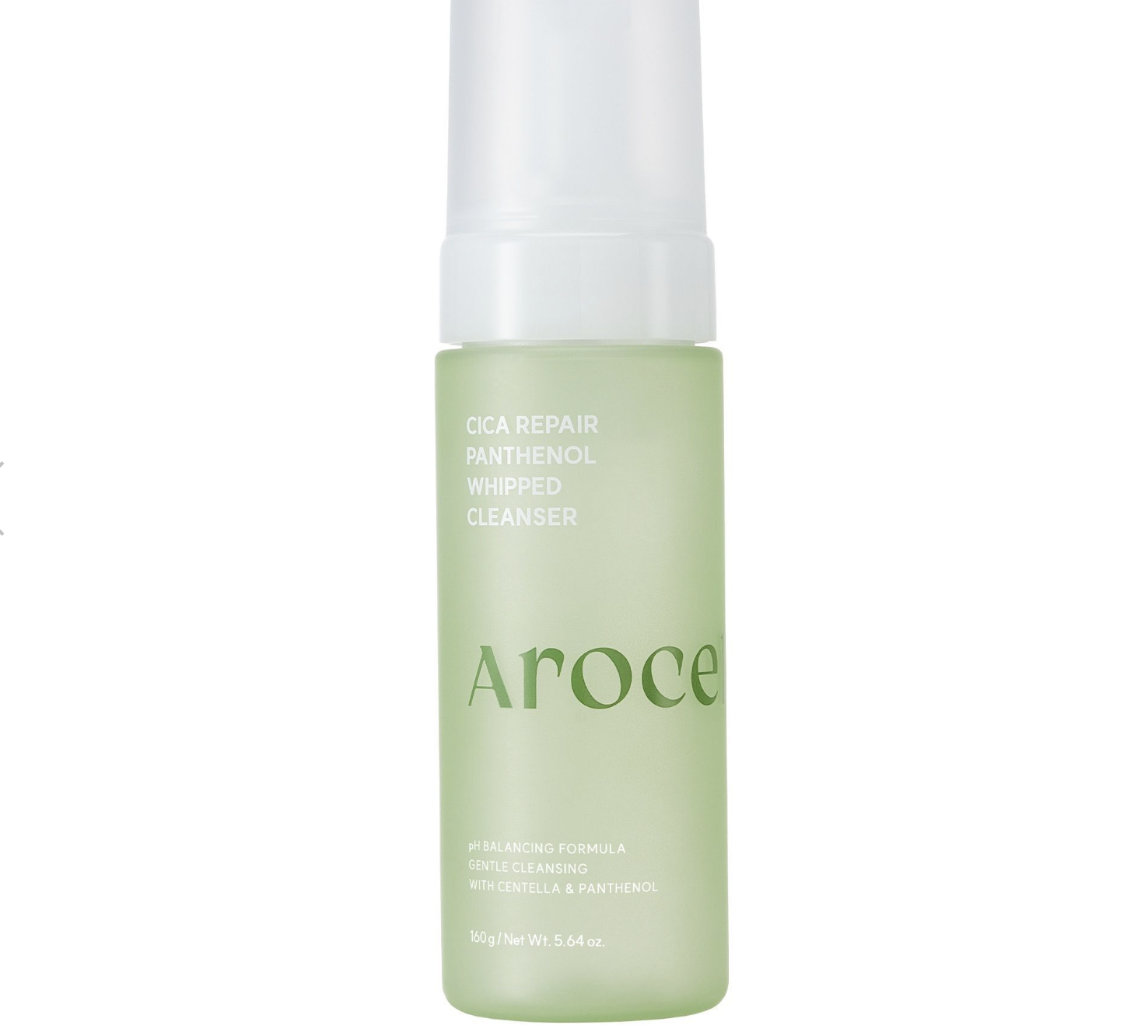 Пінка для вмивання з центелою та пантенолом Arocell Cica Repair Panthenol Whipped Cleanser 160ml
