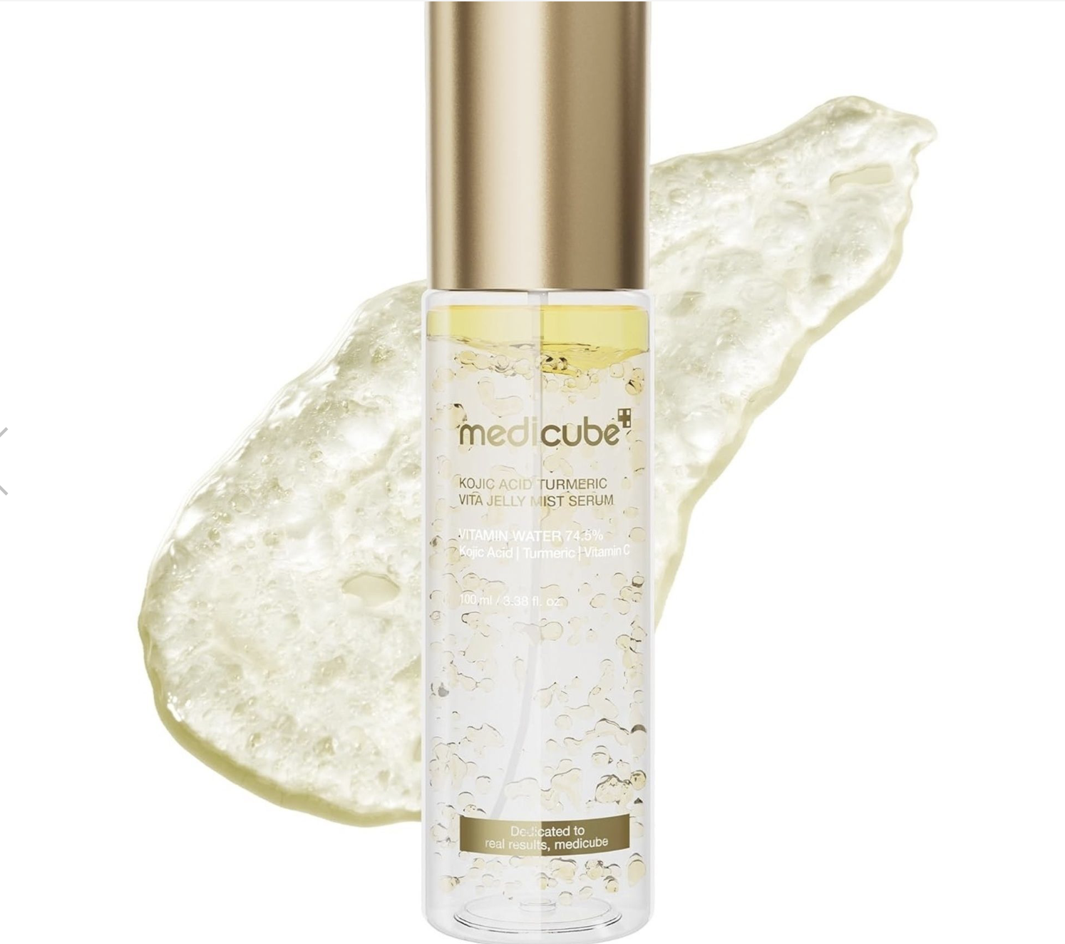 Освітлювальна гель-сироватка з кодзієвою кислотою та куркумою Medicube Kojic Acid Turmeric Vita Jelly Mist Serum 100ml
