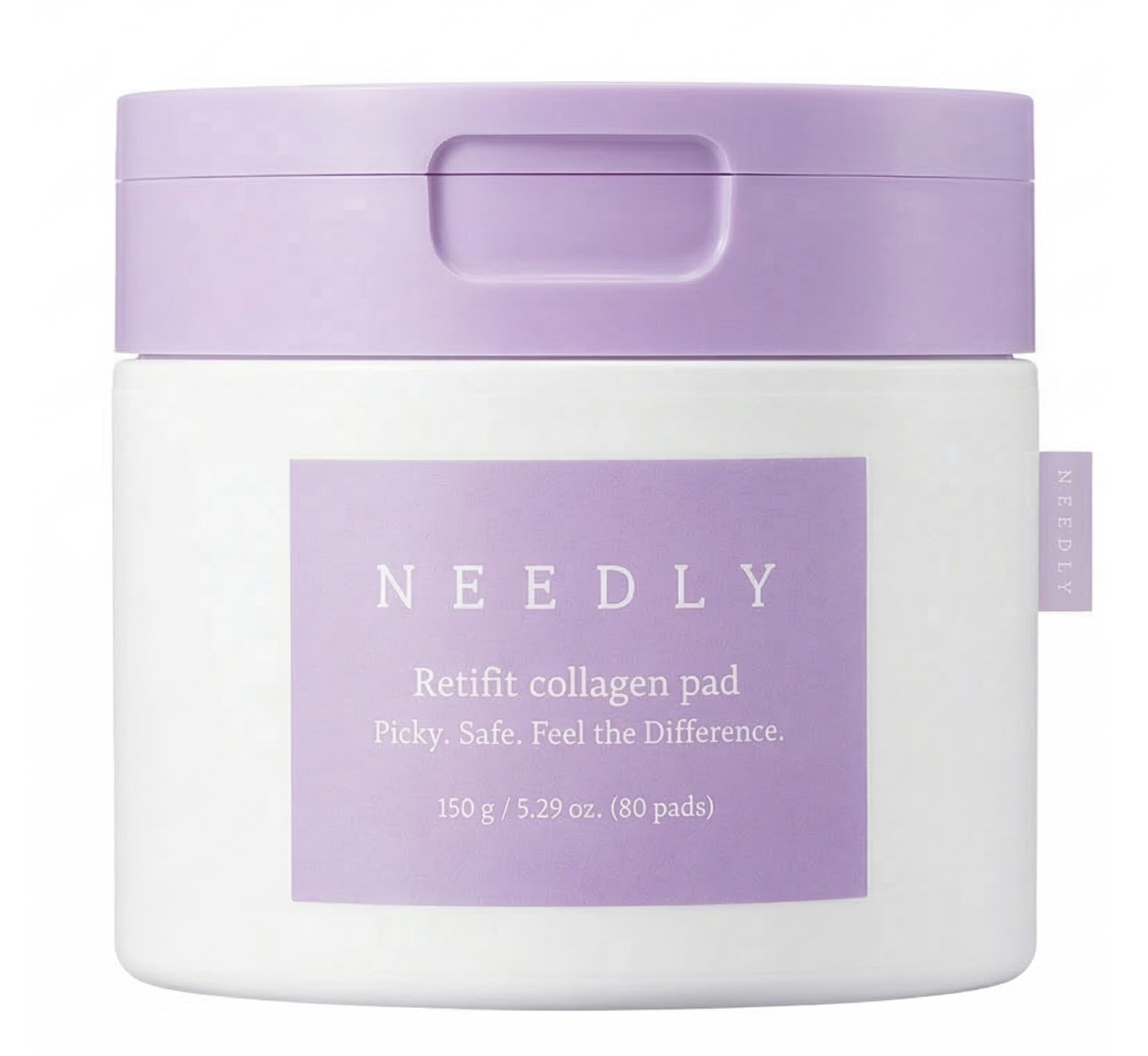 Тонер-педи з колагеном для зволоження та пружності Needly Retifit Collagen Pad 80шт