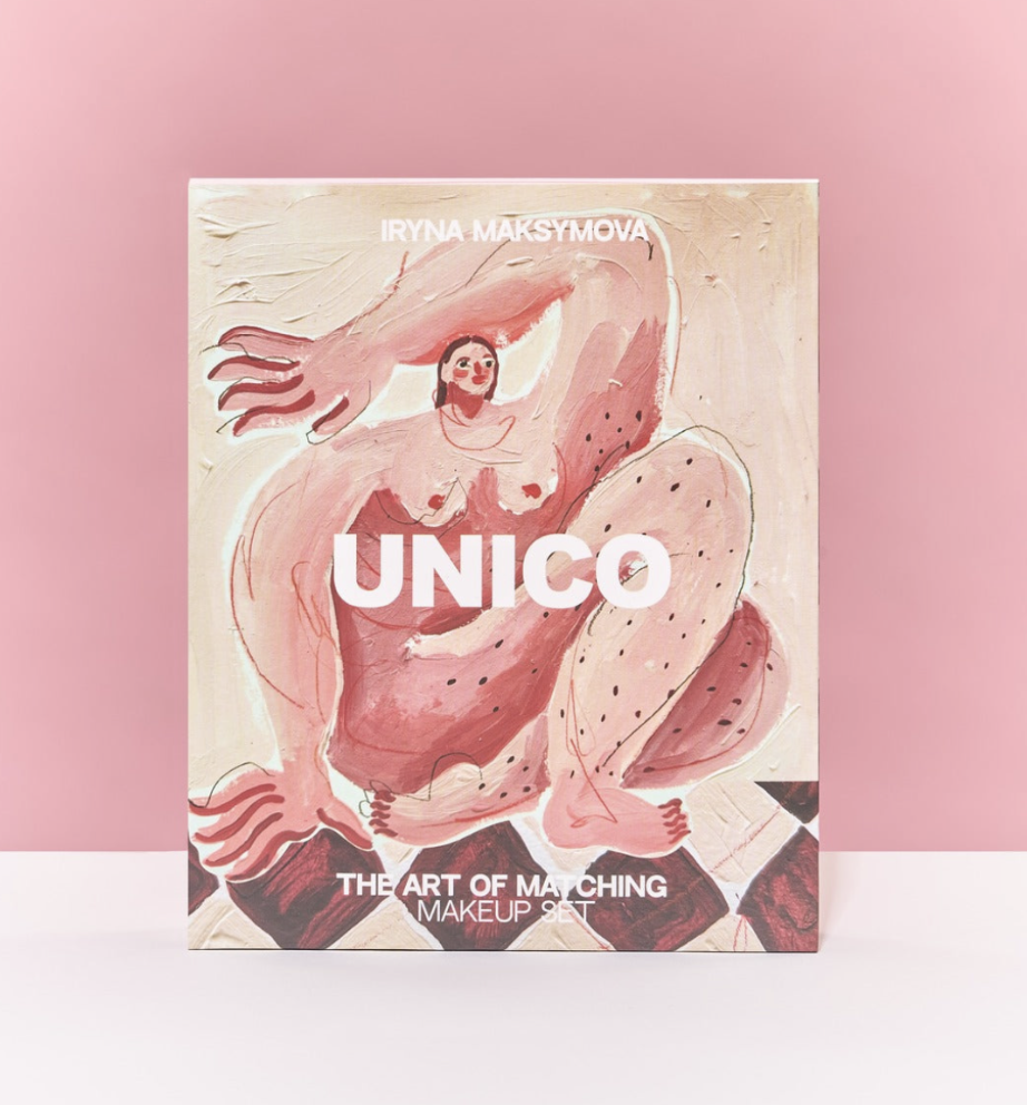 Тріо набір Unico All-In Beauty Trio (Мультитаскер Glam + олівець Rose + блиск Flirt)