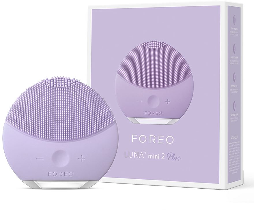 Щітка для очищення та масажу обличчя Foreo - Luna Mini 2 Plus Lavender