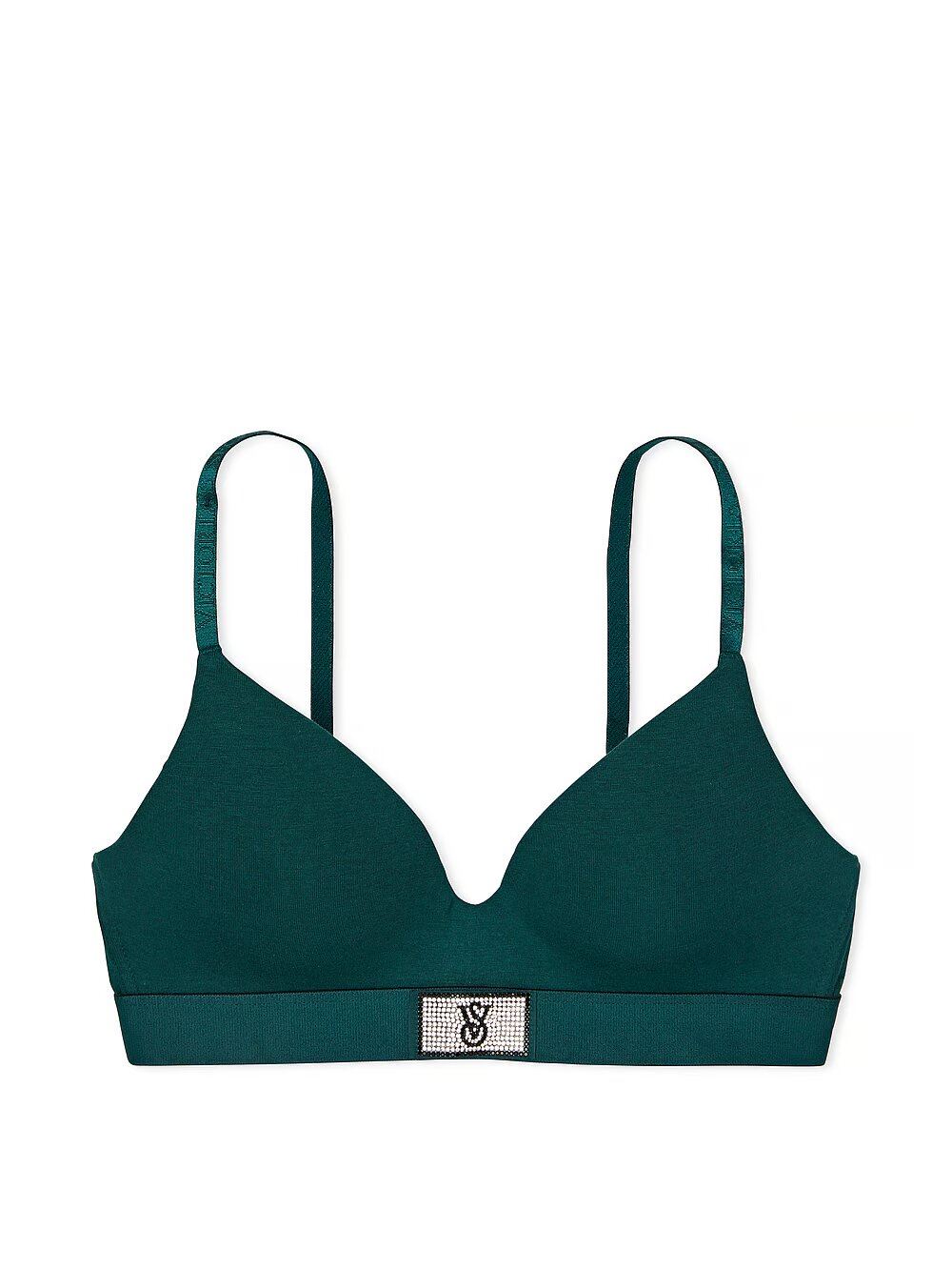 Бюст VICTORIA'S SECRET THE T-SHIRT Shine Patch T-Shirt Wireless Bra Size 34C