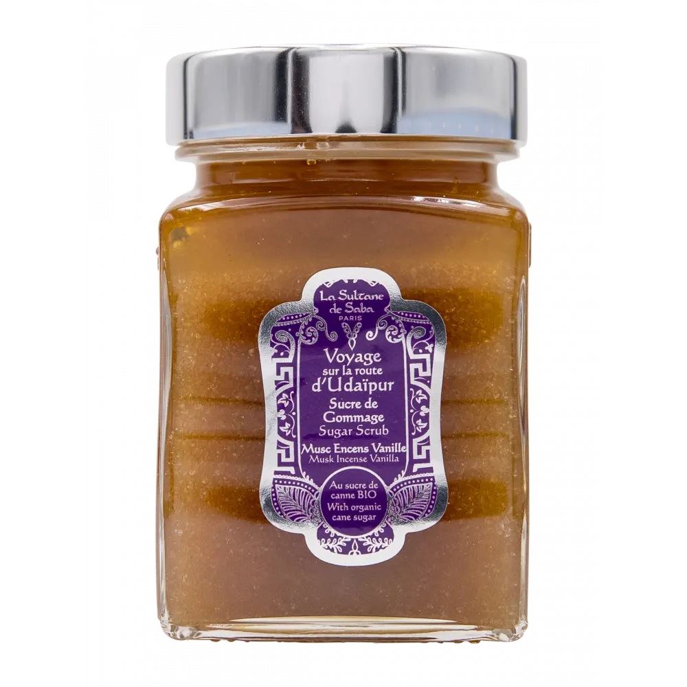 Скраб цукровий для тіла La Sultane de Saba - UDAIPUR Sugar Scrub (Musk Incense Vanilla)