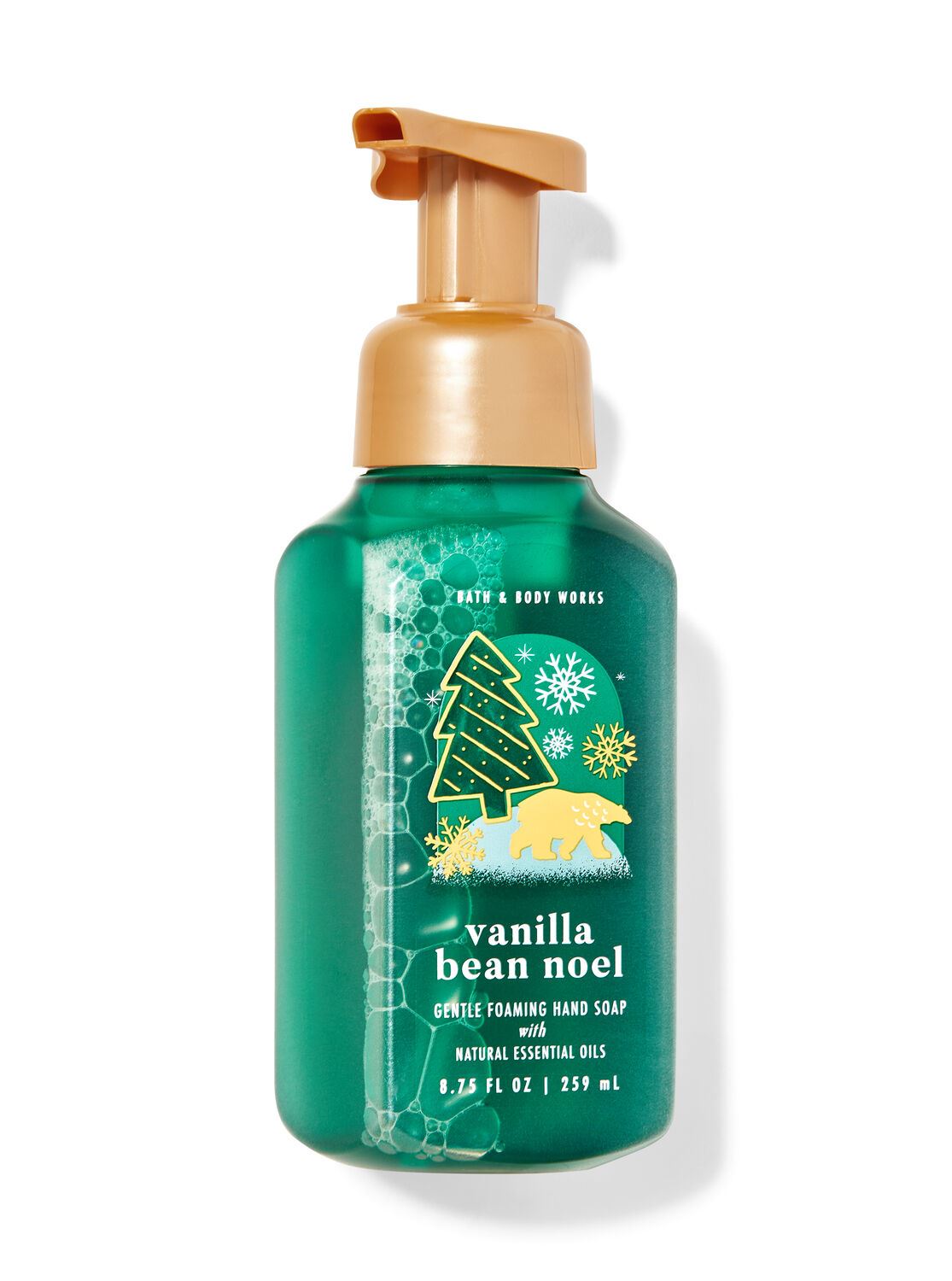 Пінка-мило для рук Bath and body works - Vanilla bean Noel