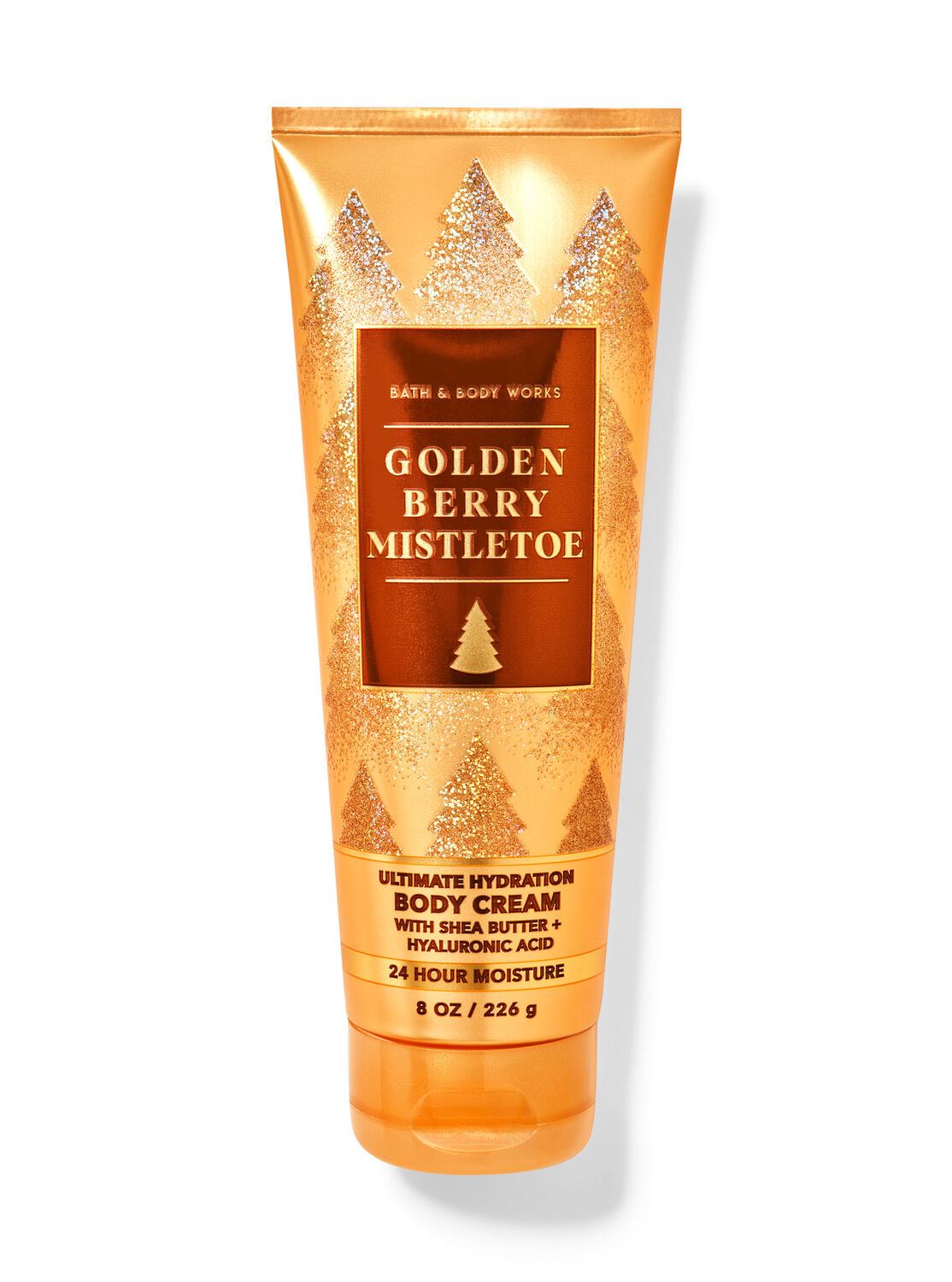 Крем для тіла Bath and body works - Golden Berry Mistletoe