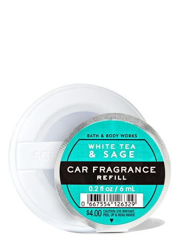 Ароматизатор у машину Bath and body works White tea & Sage