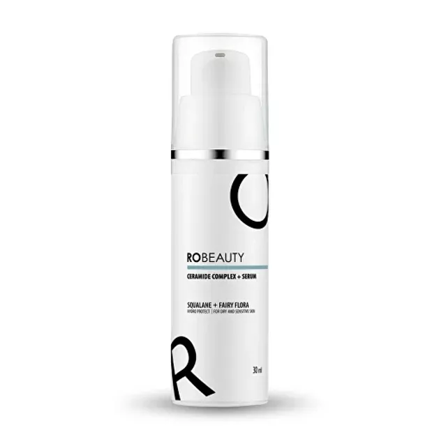 Захисна сироватка для обличчя SERUM CERAMIDE COMPLEX+ RO BEAUTY проти запалень із центелою та керамідами 30 мл