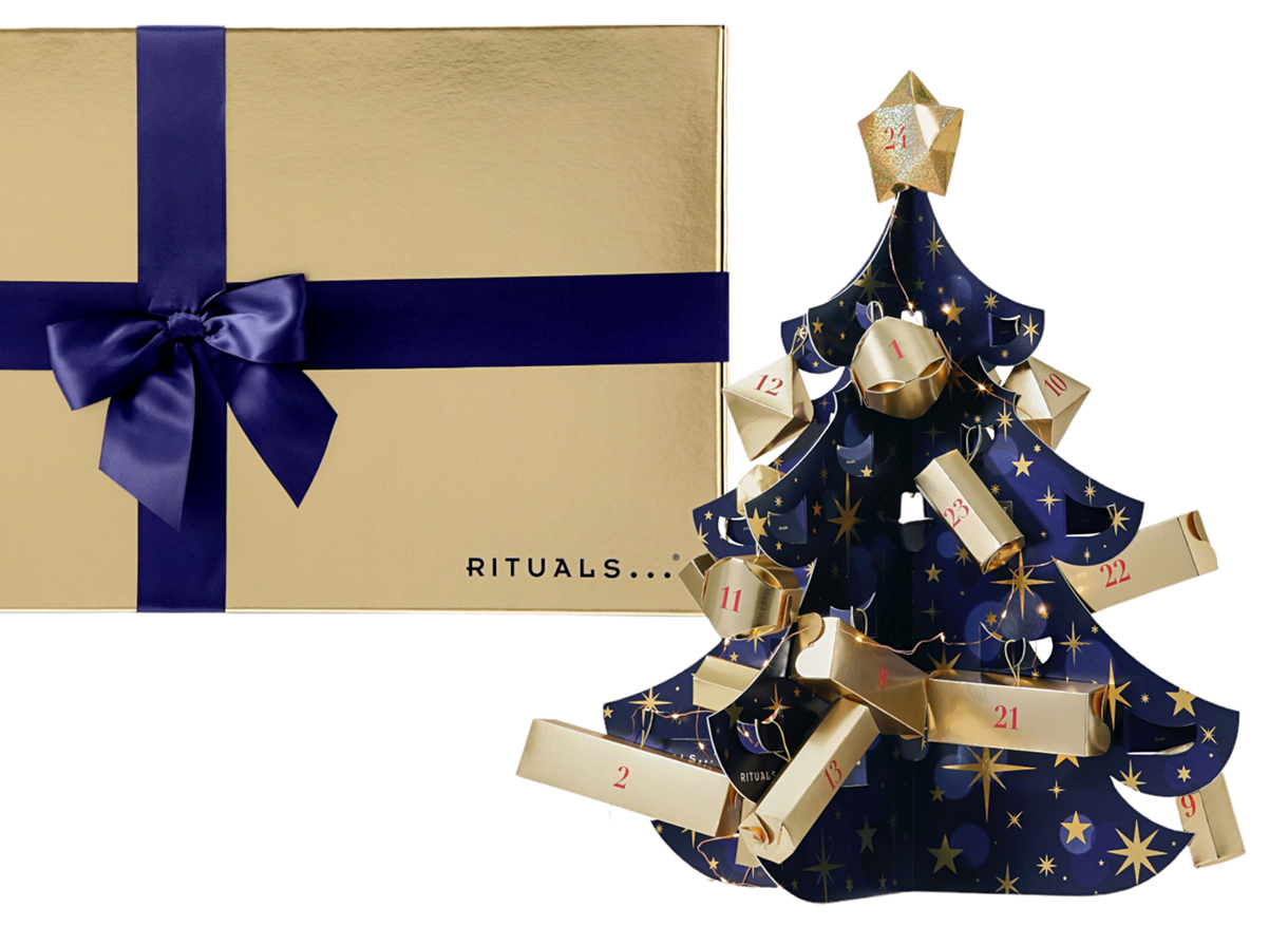 Новорічний адвент календар 3D дизайн 24 сюрпризи Rituals - 3D Advent Calendar
