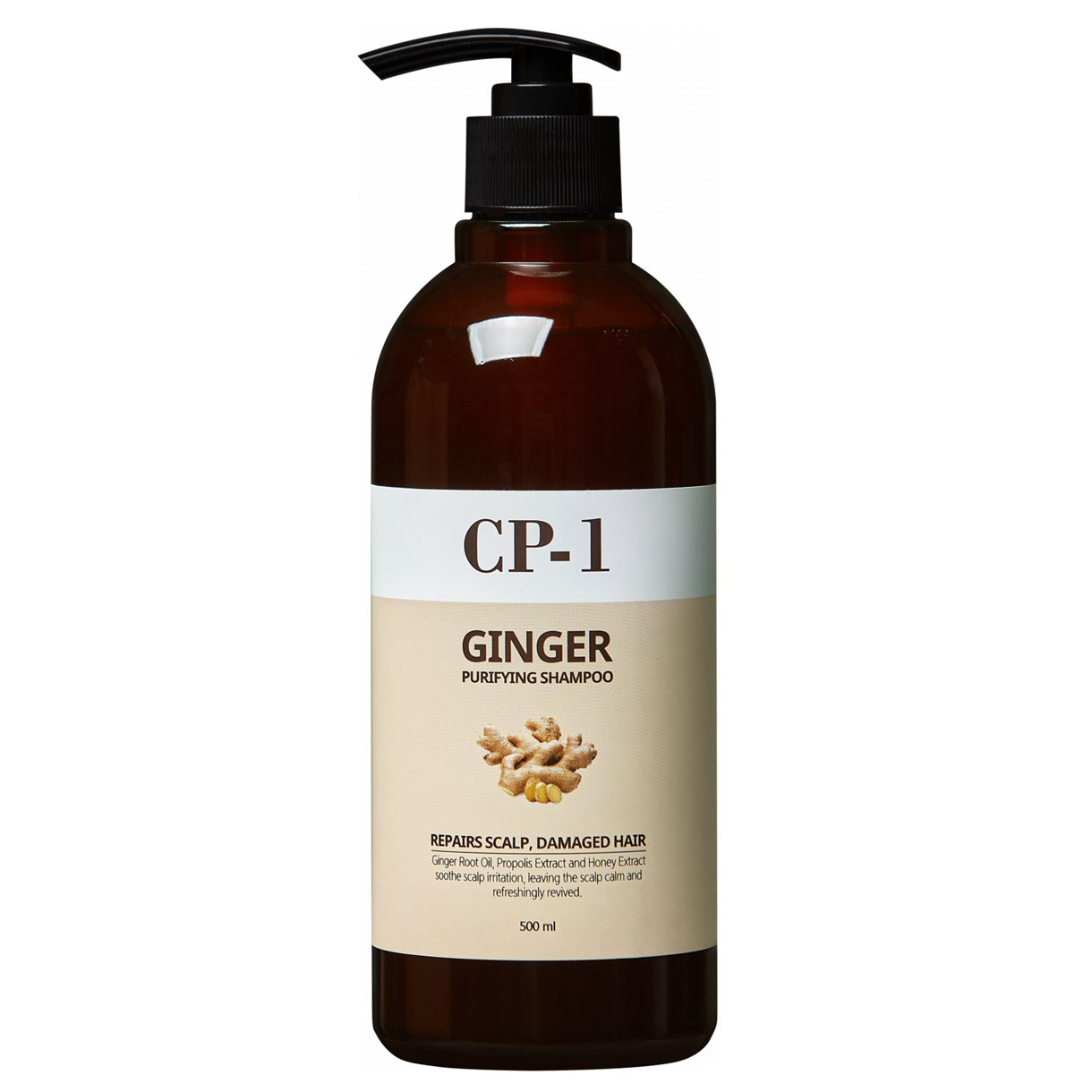 Шампунь з екстрактом імбиру Esthetic House CP-1 Ginger Purifying Shampoo (500ml)