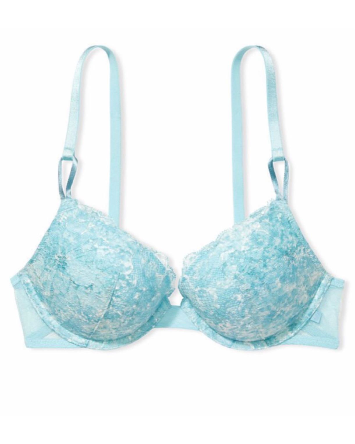 Мереживний бюст Victoria’s Secret - Sexy Tee Push-Up Bra in Eyelet Lace Size 34C