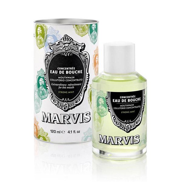 Ополіскувач концентрат для порожнини рота інтенсивна М'ята Marvis Mouthwash Strong Mint 120 мл