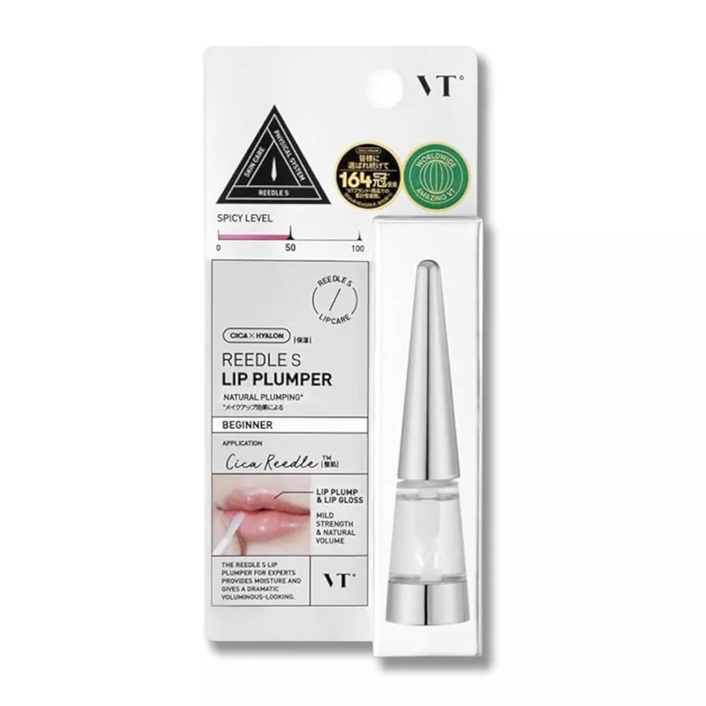 Плампер для губ з мікроголками делікатний VT Reedle Shot Lip Plumper Beginner