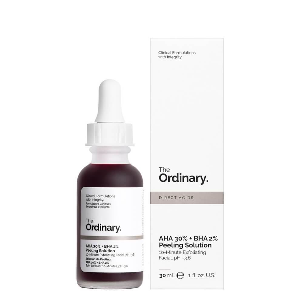 Кислотний пілінг The Ordinary AHA 30% + BHA 2% Peeling Solution 30 мл