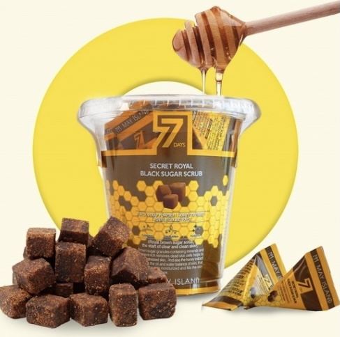 Цукровий скраб для обличчя May Island 7 Days Secret Royal Black Sugar Scrub
