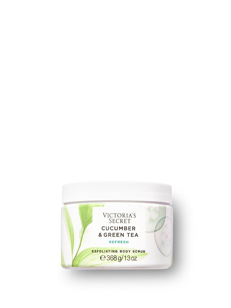 Скраб для Тіла Victoria's Secret Natural Beauty Cucumber & Green Tea Exfoliating Body Scrub 368g
