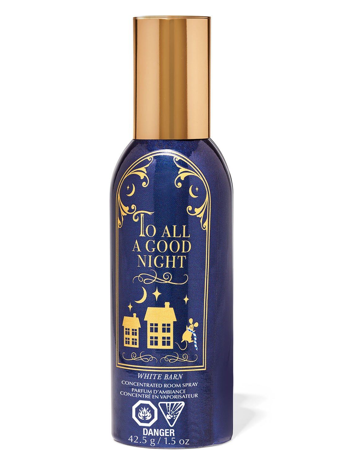 Концентрований спрей для дому Bath and body works - To All A Good Night Concentrated Room Spray