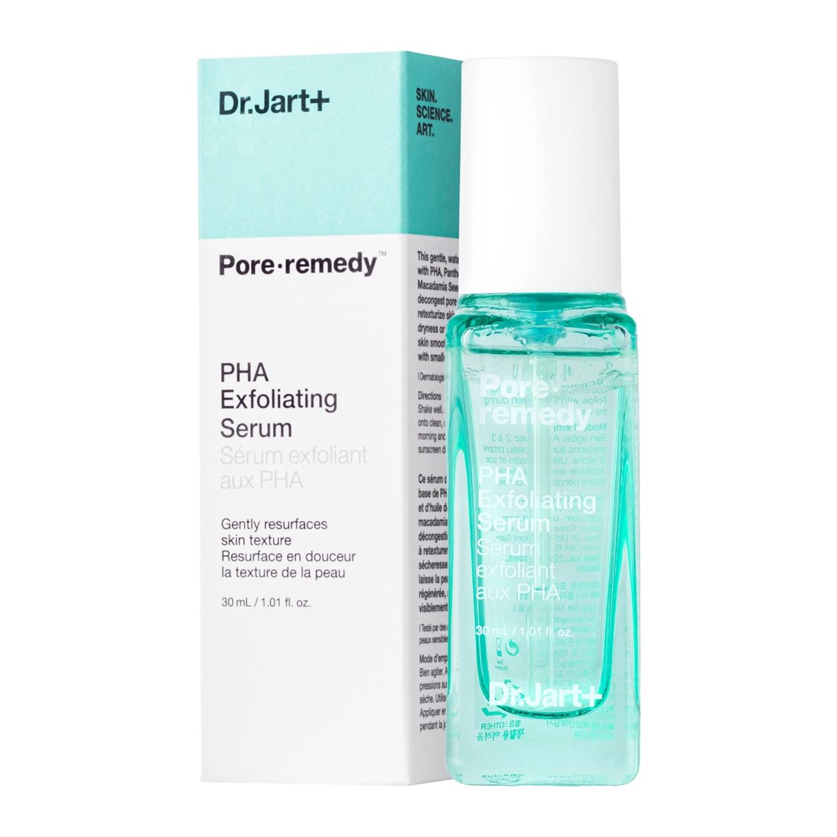 Dr.Jart+ - Відлущувальна сироватка для обличчя з кислотами PHA - Pore Remedy PHA Exfoliating Serum - 30ml