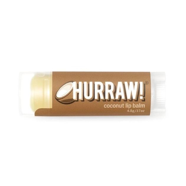Бальзам для губ Hurraw - Coconut Lip Balm (4,8г)