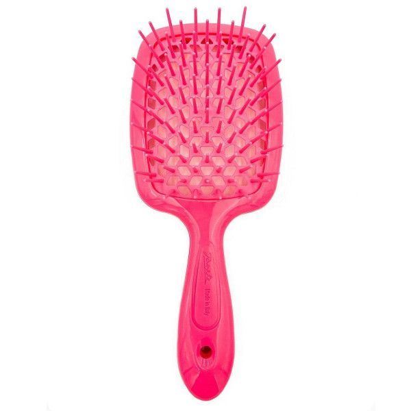 Janeke Superbrush Small - Гребінець для волосся фуксія