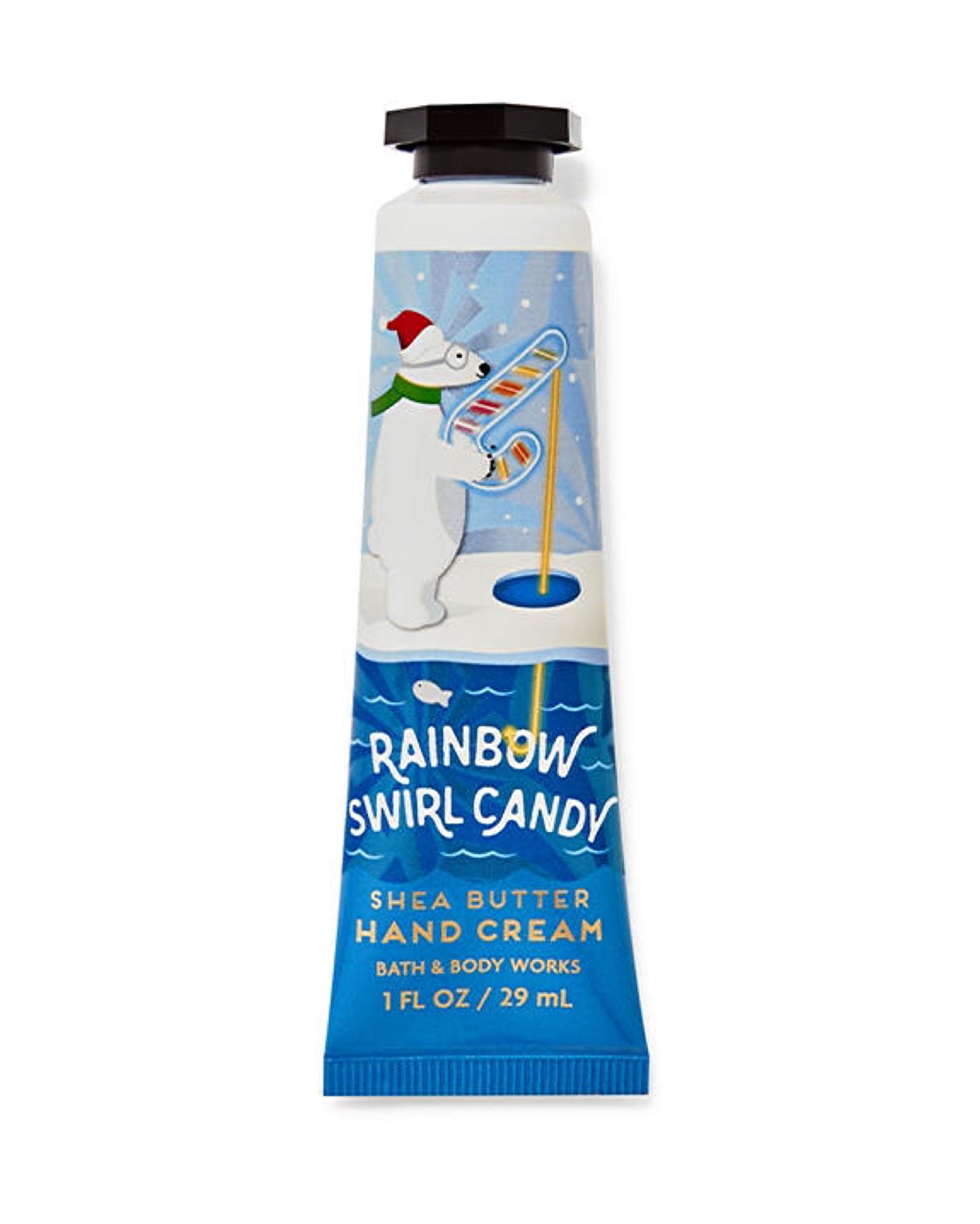 Крем для рук Bath&body works - Rainbow swirl candy 29 ml
