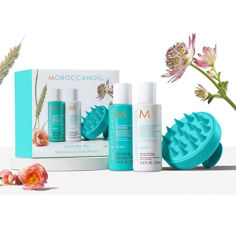 Набір для очищення шкіри голови Moroccanoil Scalp Discovery Set