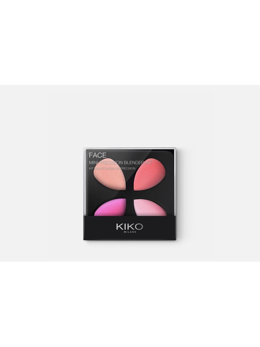 Набір мініспонжів для нанесення макіяжу Kiko Milano Mini Precision Blender Kit