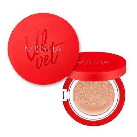 Тональний кушон із матовим фінішем № 23 Missha Velvet Finish Cushion SPF50 + PA +++