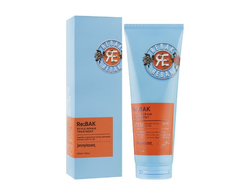 Jennyhouse ReBAK Style Repair Treatment Відновлюючий догляд для волосся 230ml