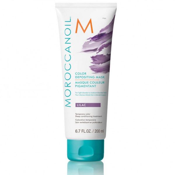 Тонувальна маска MoroccanOil - Color Depositing Mask відтінок Lilac (ліловий) 200ml