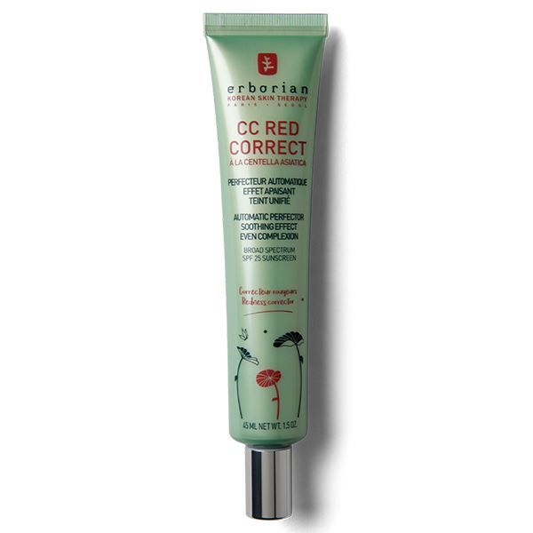 Erborian CC-крем для корекції почервоніння та вирівнювання тону шкіри Red Correct SPF25 45ml