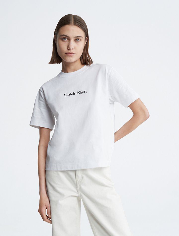 Базова жіноча біла футболка Calvin Klein