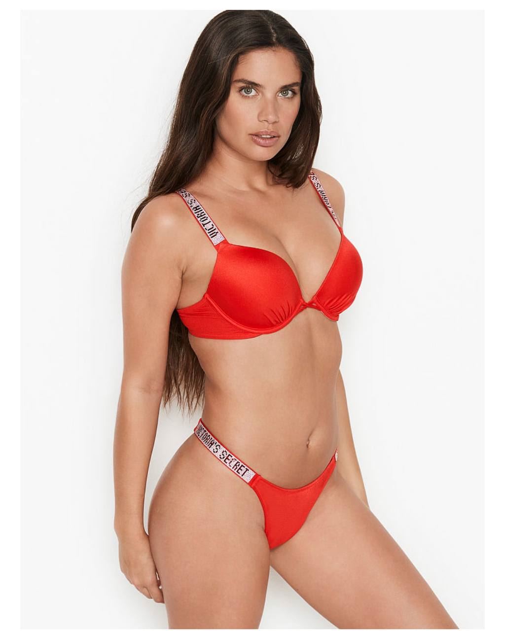 Купальник зі стразами Victoria’s Secret Red