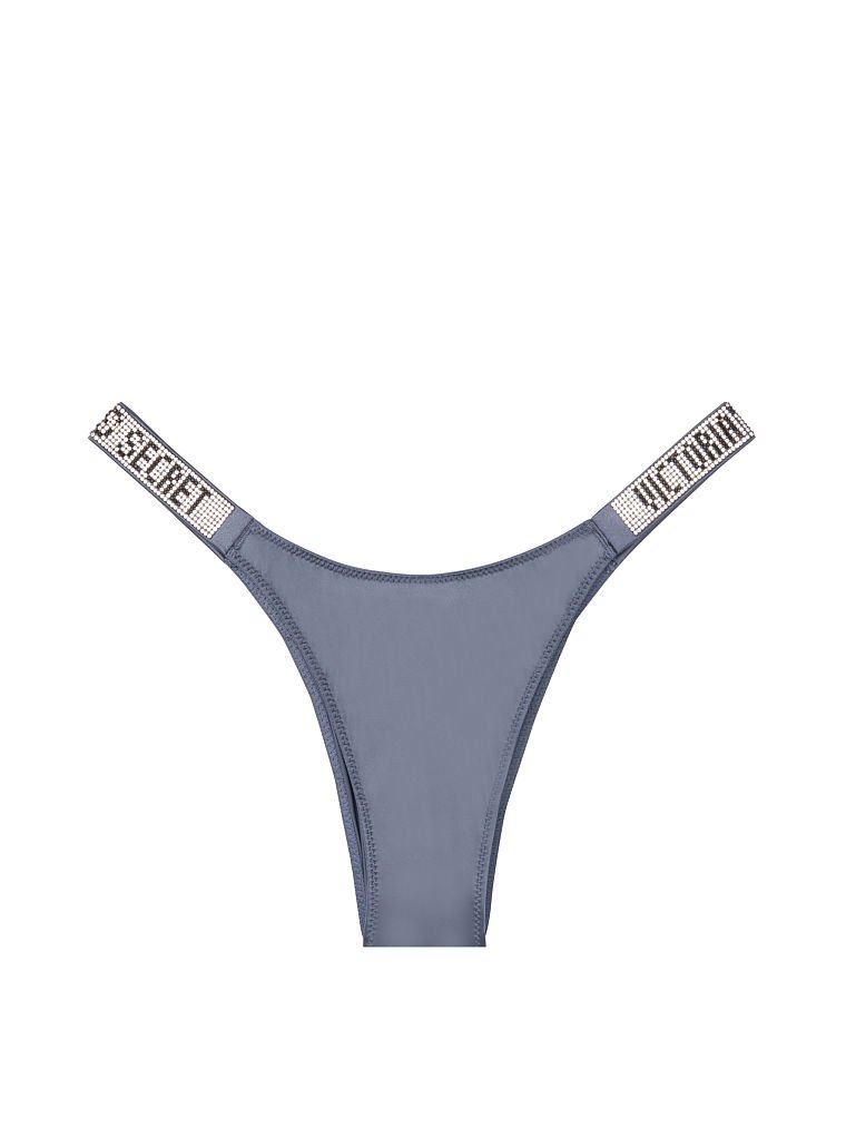 бразильяни Victoria’s Secret Bombshell Shine Strap Brazilian Panty Dark violet