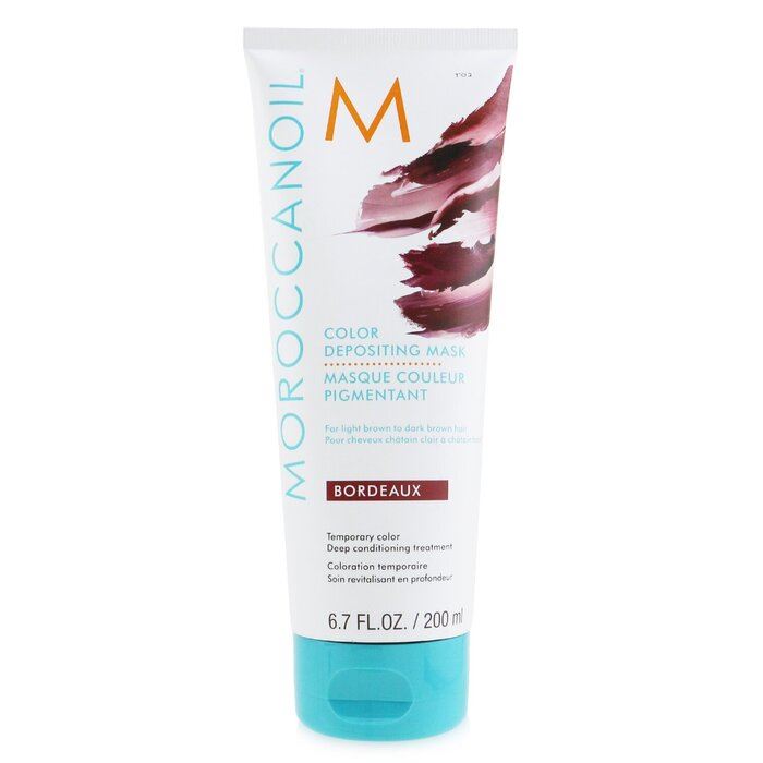 Тонувальна маска MoroccanOil - Color Depositing Mask відтінок bordeaux (бордо) 200ml