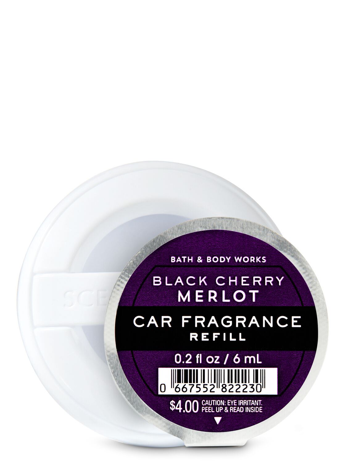 Ароматизатор для авто Bath & Body Works Black Cherry Merlot Car Scentportable Fragrance Refill