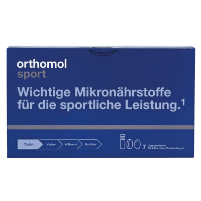 Orthomol Sport Omega-3 - відновлення сил при фізичних нагрузках