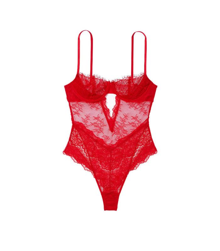 РОЗКІШНИЙ БОДІ VERY SEXY WICKED UNLINED BALCONETTE ВІД VICTORIA'S SECRET - LIPSTICK S