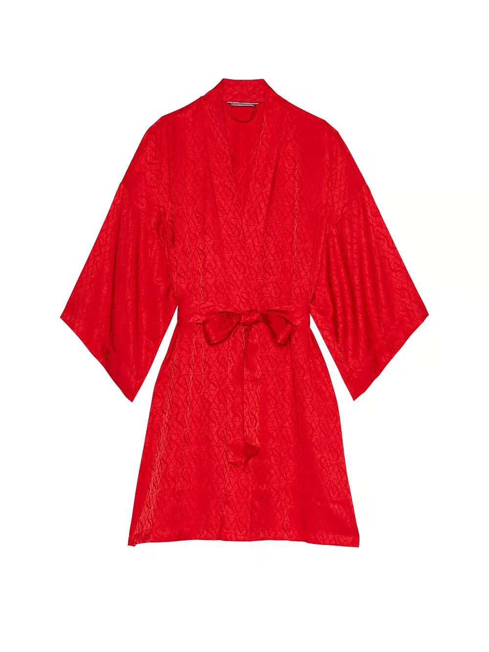Халат атласний VICTORIA'S SECRET The Tour '23 Icon Satin Robe червоний розмір Xs/S