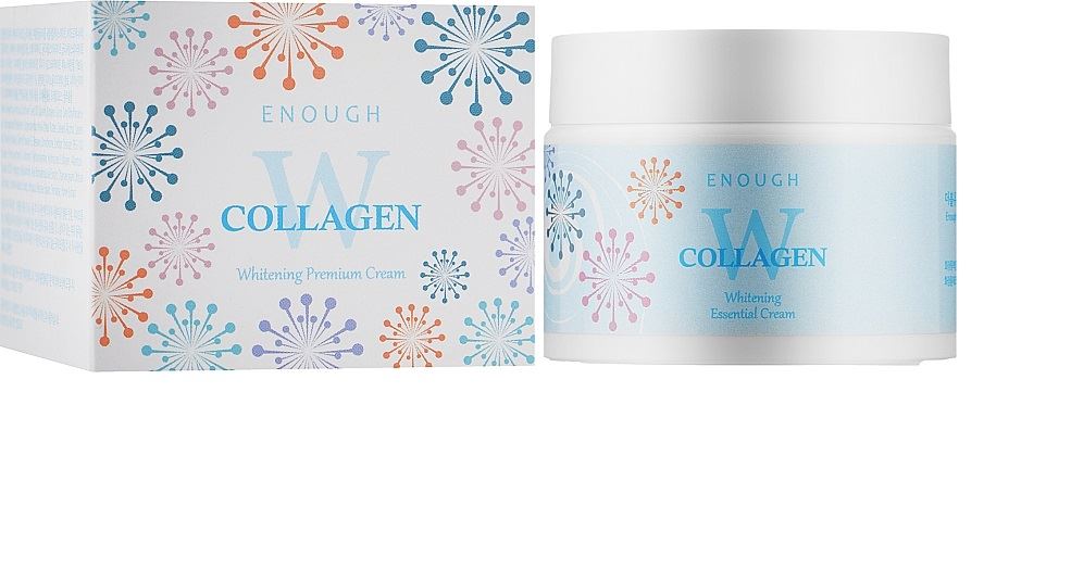 Enough W Collagen Whitening Premium Cream - Освітлювальний крем для обличчя з колагеном