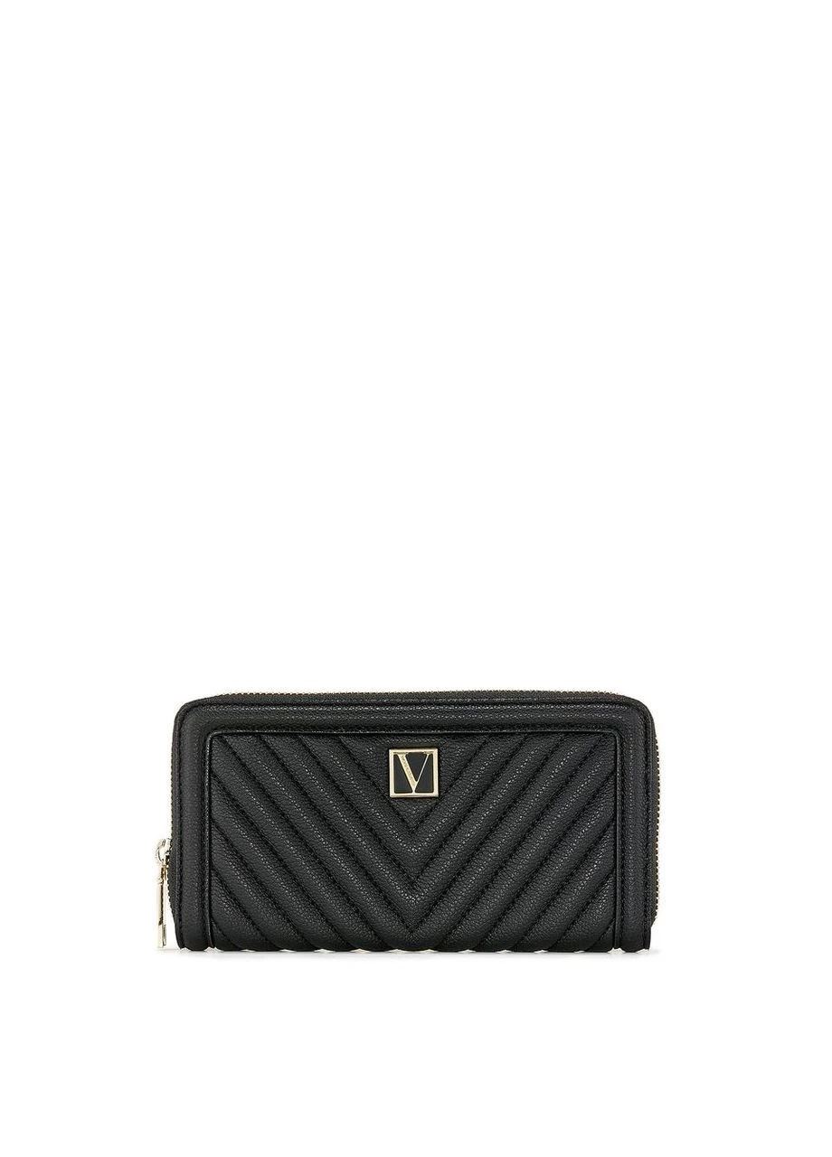 Гаманець жіночий Large Wallet with Zip Чорний Victoria's Secret