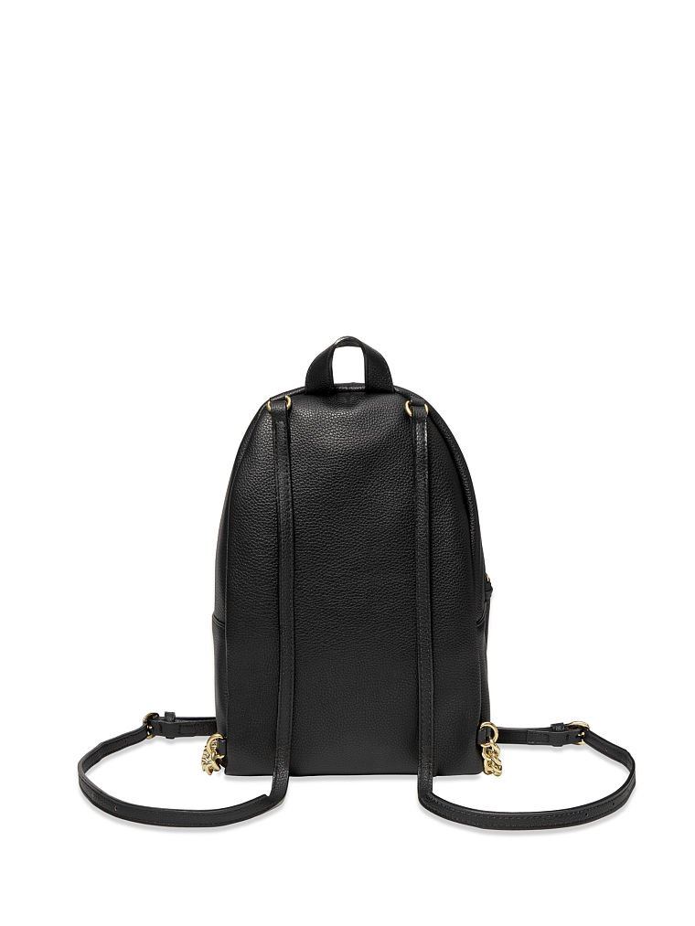 РЮКЗАК чорний PEBBLED V-QUILT SMALL CITY BACKPACK