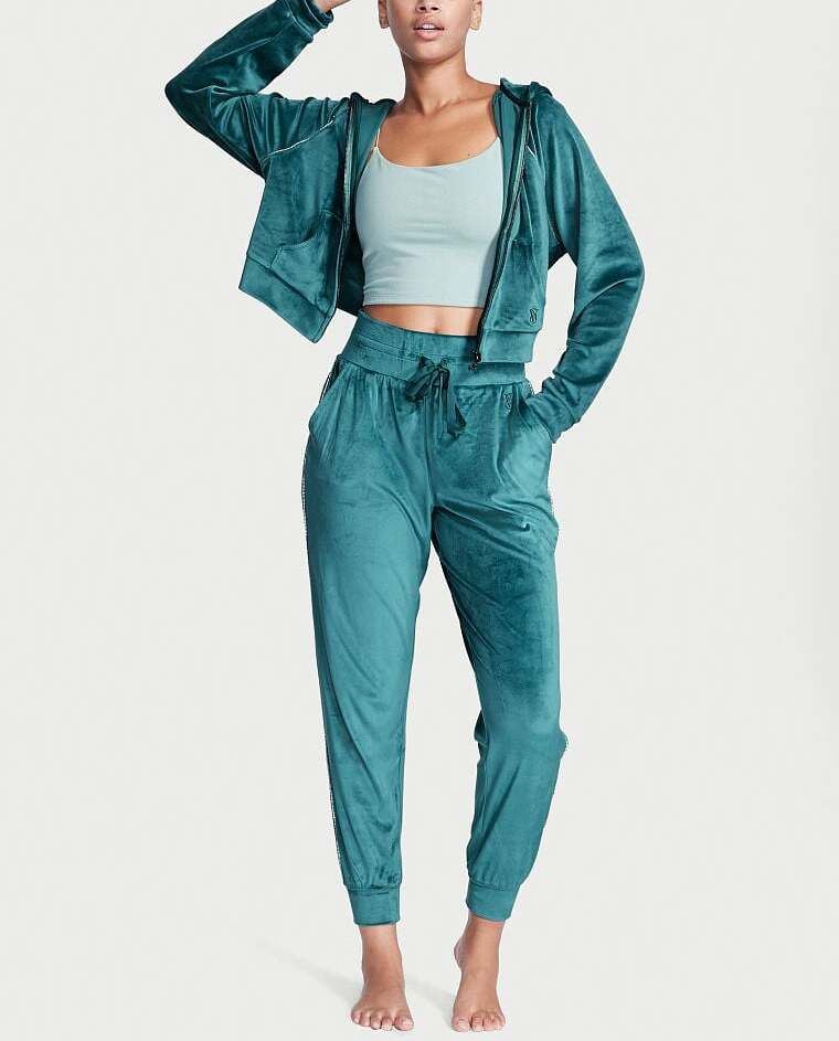 Велюровий спортивний костюм Victoria's Secret Deepest Green