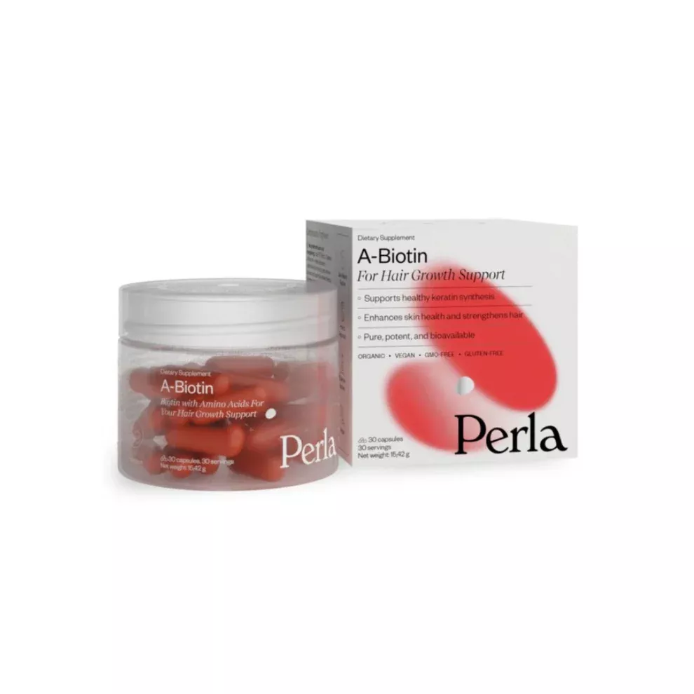Біотин з Амінокислотами для Волосся A-Biotin, Perla Helsa