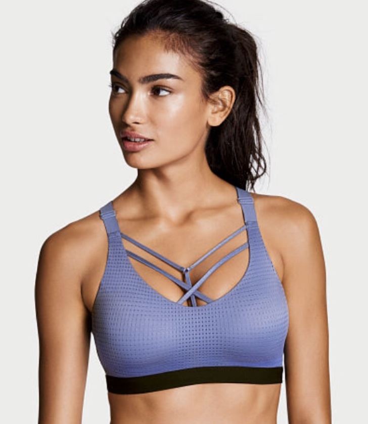 Топ Victoria's Secret з резинкою ліловий 32A