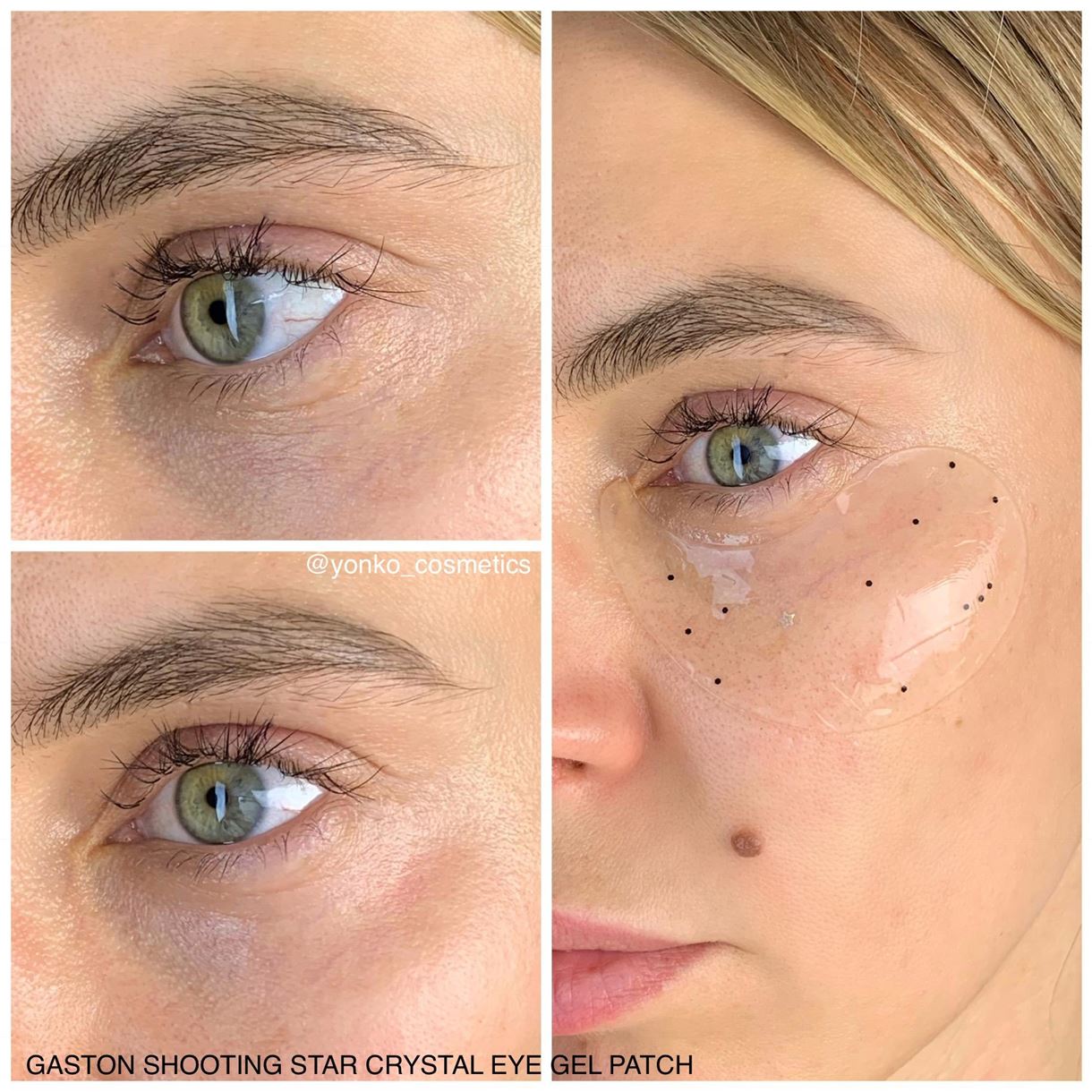 прозорі гідрогелеві патчі Gaston Shooting Star Crystal Eye Gel Patch, 60шт