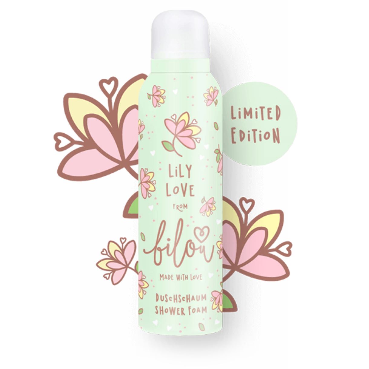 Пінка для душу "Ніжна лілія" Bilou - Lily Love (200ml)