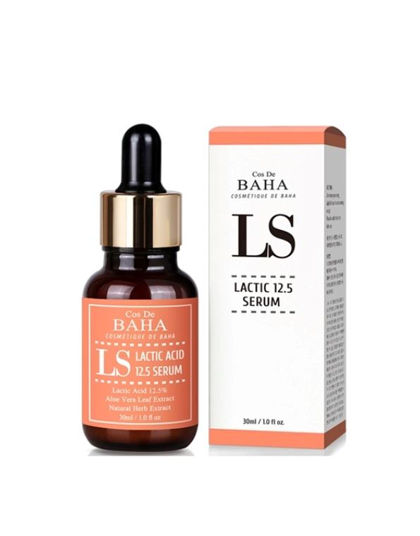 Серум для обличчя Lactic Acid 12.5% Serum (LS) 30ml Cos de Baha