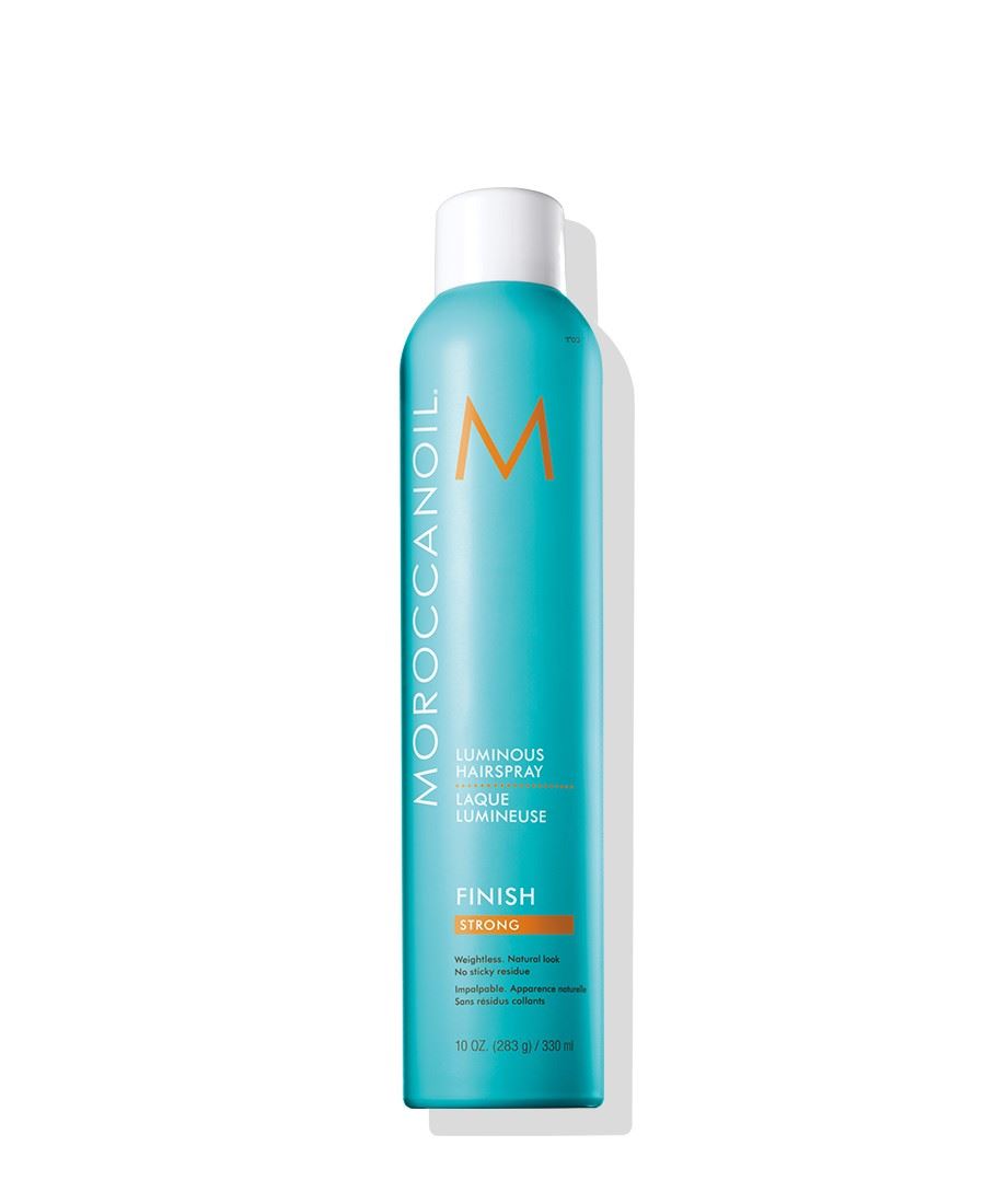 Лак для волосся сяючий, сильної фіксації Moroccanoil Luminous Hairspray Strong Finish